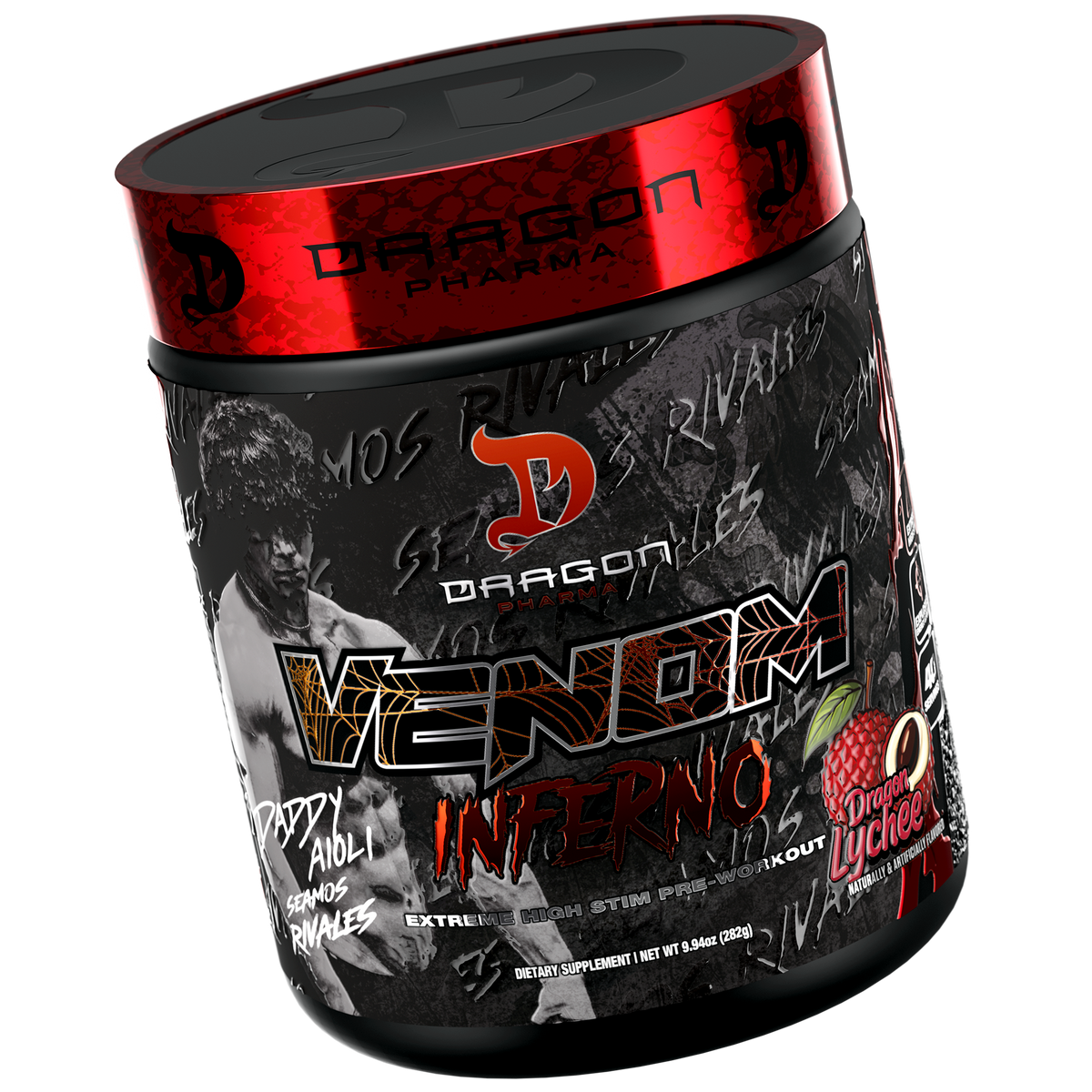 Dragon Pharma Venom Inferno Pre-Entreno Extremo - 280 g