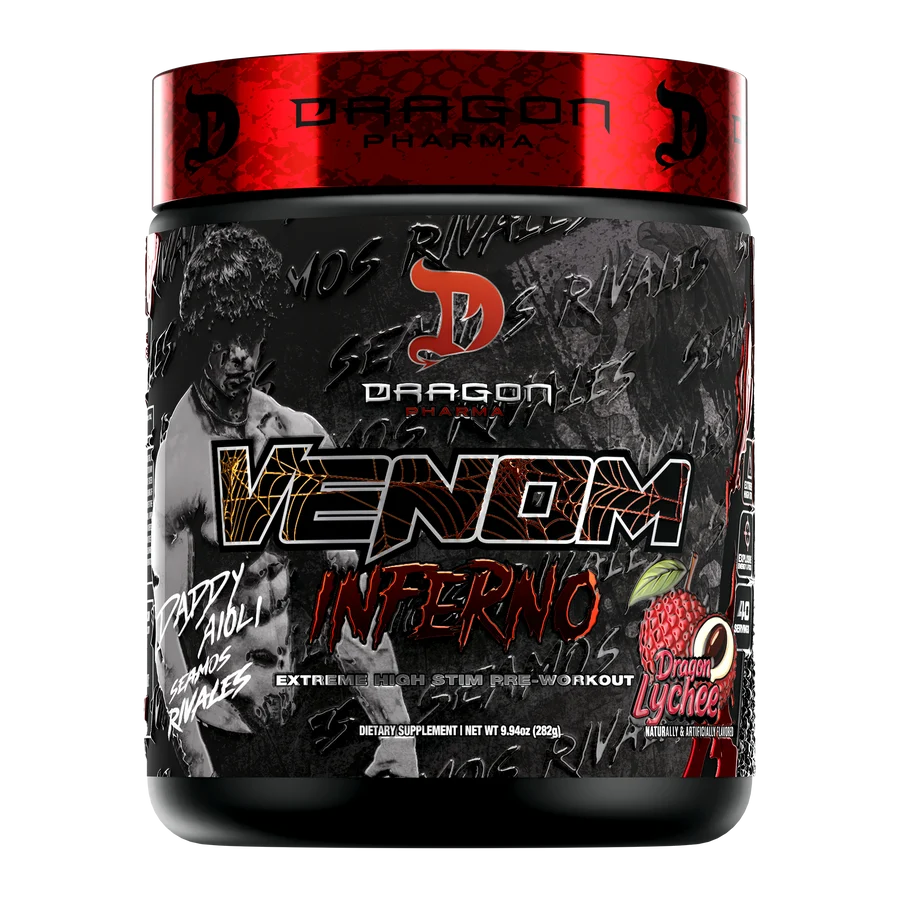 Dragon Pharma Venom Inferno Pre-Entreno Extremo - 280 g